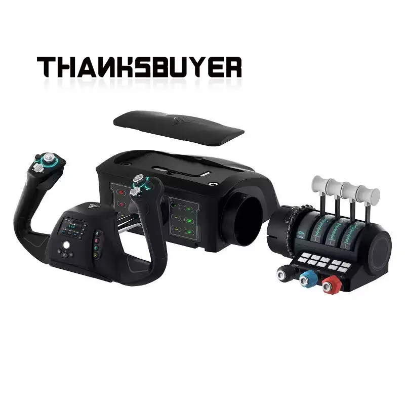 V1F-CS Flight Simulator Universal Control System, Flight Game Controller Compatible with XBOX Series X/S and Turtle Beach