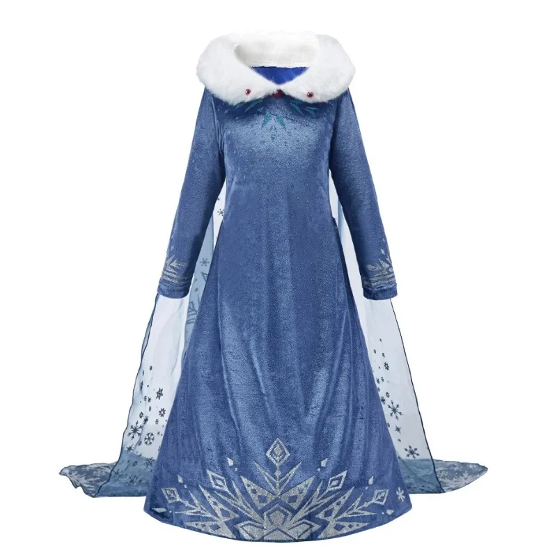 Bear's Den anime Anna Elsa vestido niños disfraz de Halloween Cosplay niños vestidos de princesa carnaval cumpleaños El nuevo 2025