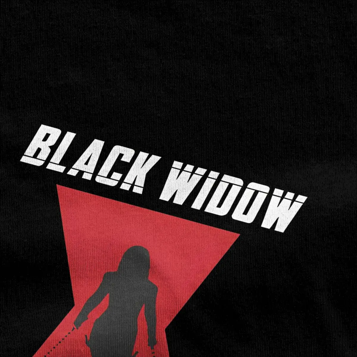 Black Widow Hourglass Silhouette T Shirts Pure Cotton Tees Beach Y2K Funny Short-Sleeve T Shirt Crewneck Hip Hop Casual Tshirt