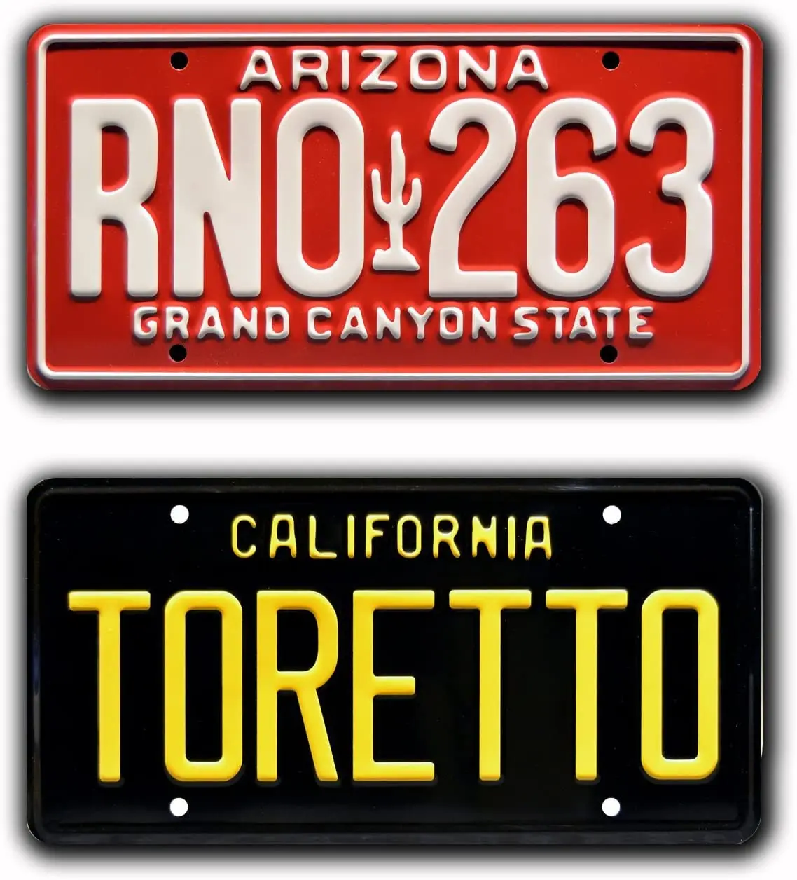 

Celebrity Machines Fast & Furious | Toretto + RNO 263 | Metal License Plates