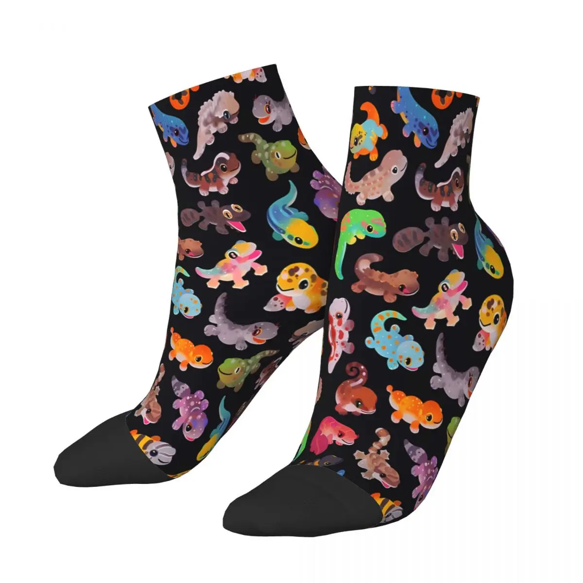 Gecko Ankle Socks Male Mens Women Autumn Stockings Hip Hop