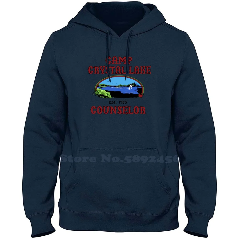 Camp Crystal Lake Counselor 100% Pure Cotton Hoodie Camp Crystal Lake Counselor Camp Counselor