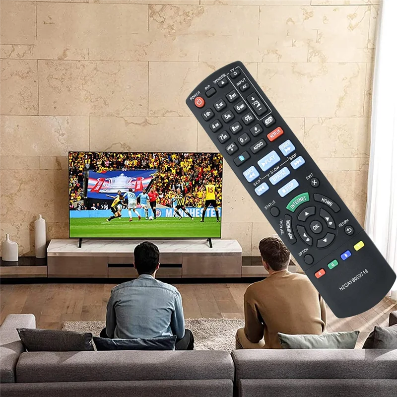N2QAYB000719 Remote Control for Panasonic Blu Ray Disc Player DMP-BDT220 DMP-BDT120 BDT220C Remote Control Replacement