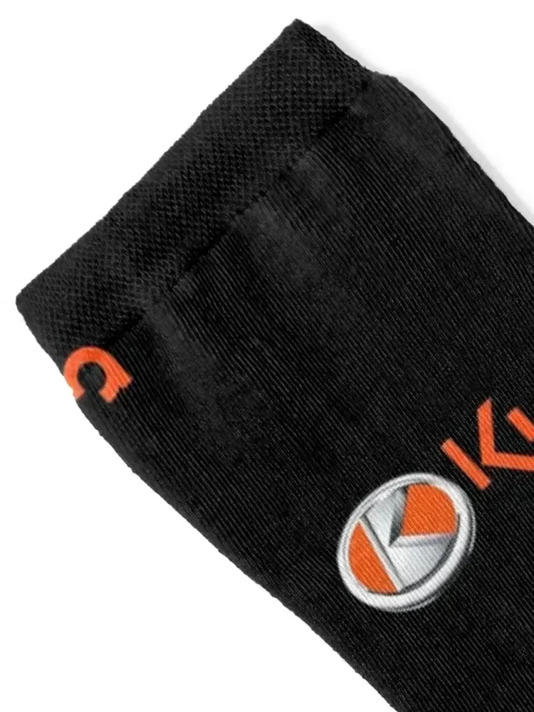 Kubota Logo (Orange Text) Socks japanese fashion sports and leisure funny sock Mens Socks Women's