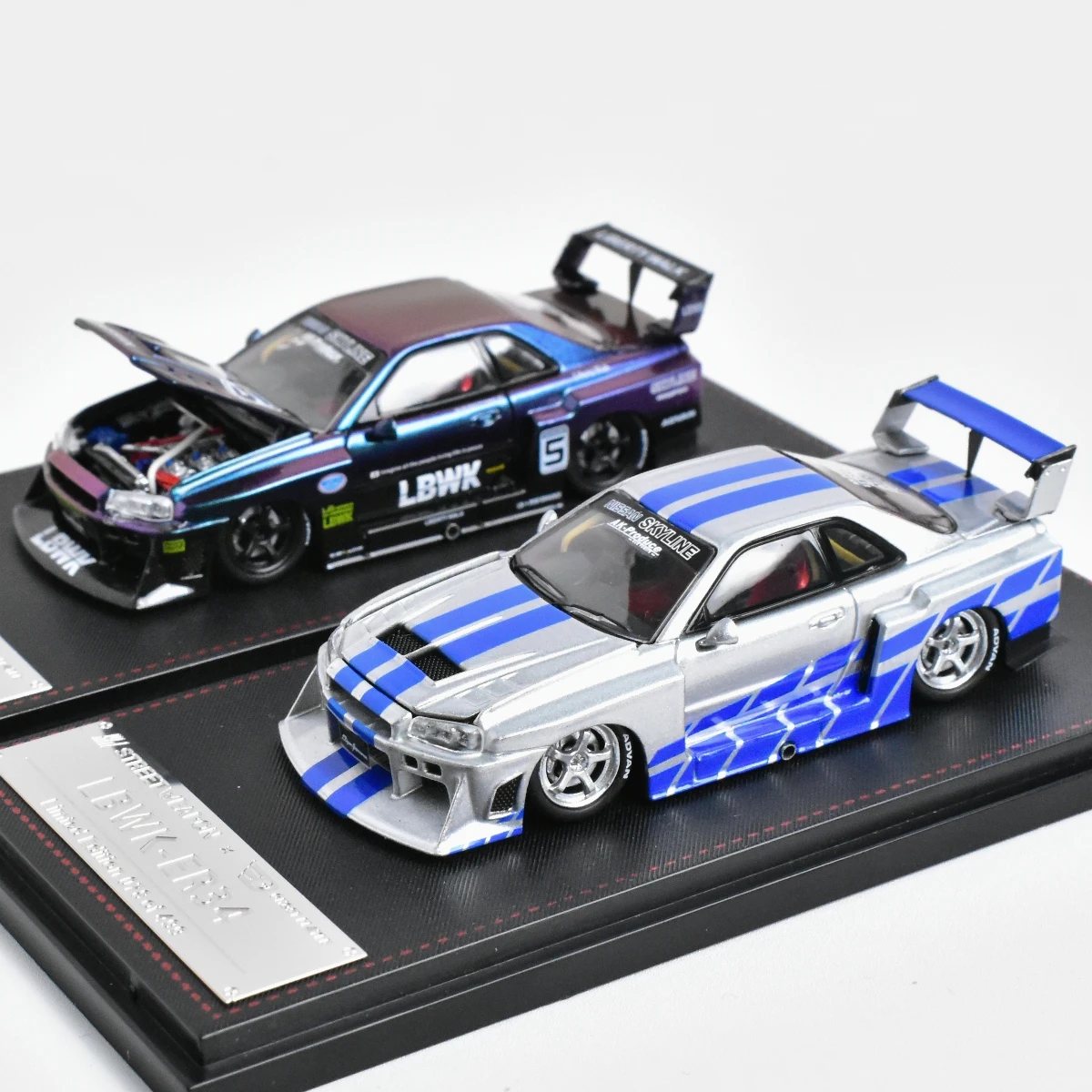 

Street Weapon SW 1:64 GTR ER34 Diecast Model Car