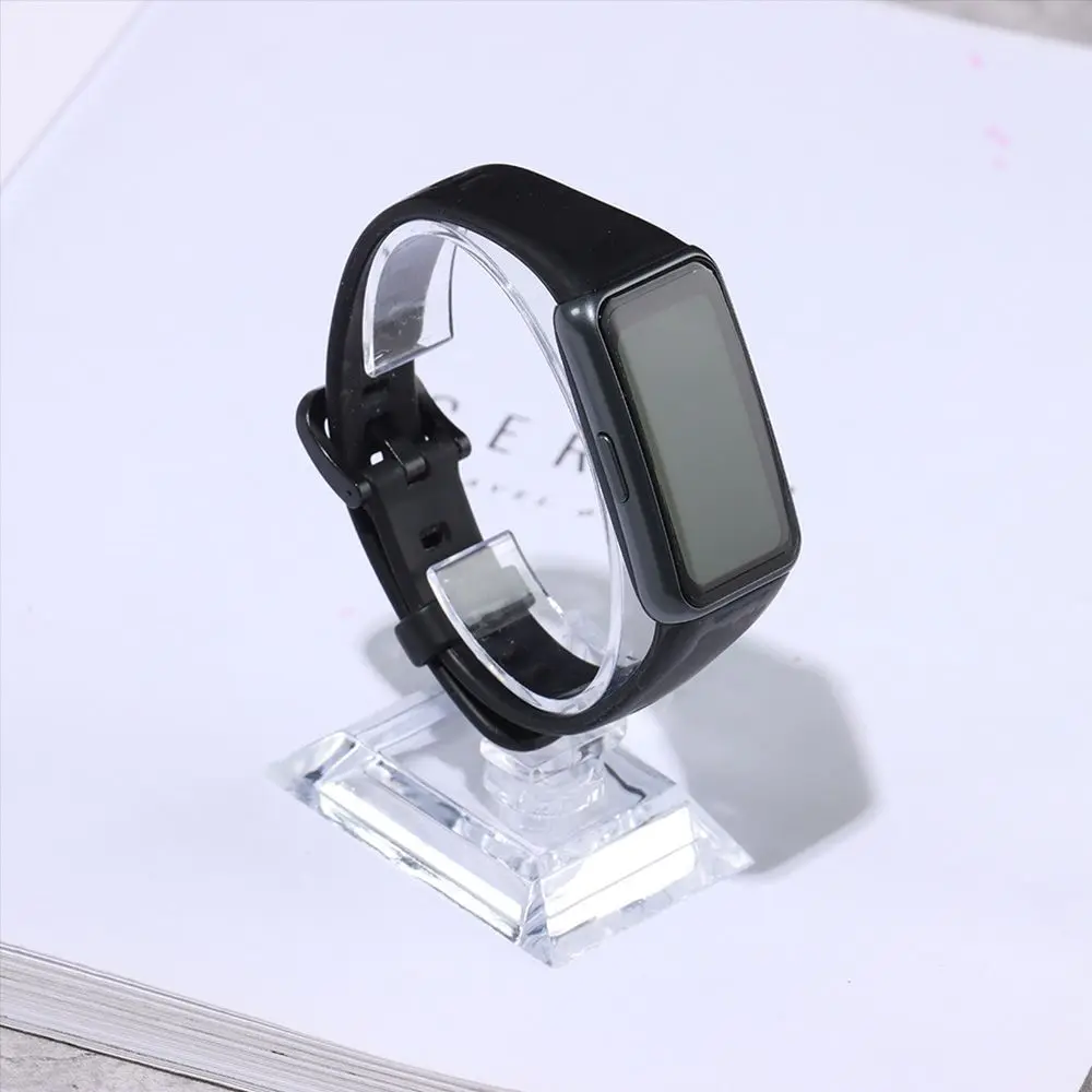 10 CM Plastic Wrist Watch Display Rack Holder Sale Show Case Stand Tool Clear Jewelry Packaging Total Height Watch Display Stand