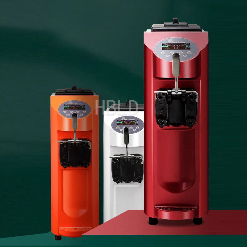 Commercial Single Head Ice Cream Machine Summer Hot Selling Desktop Water Bar Mini Sweet Cone Sundae Maker for Business Use