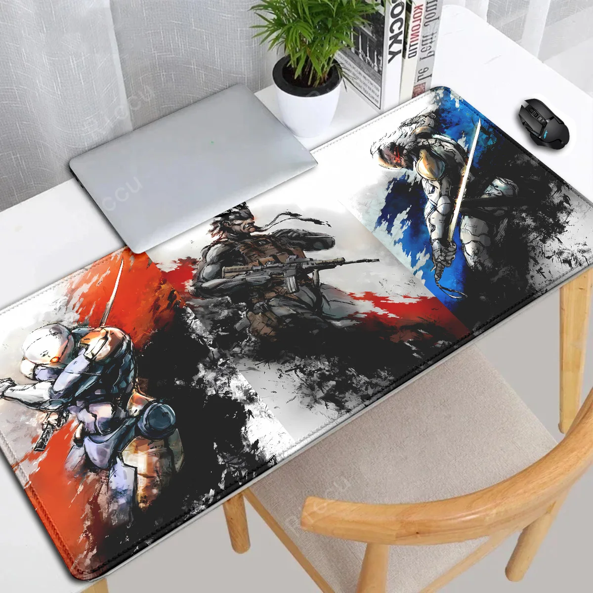 

game mouse pad for Computer Metal Gear Solid Pc Mats Keyboards Accessories Nonslip Mat mousepad Gamer Rug Mausepad Gaming Laptop