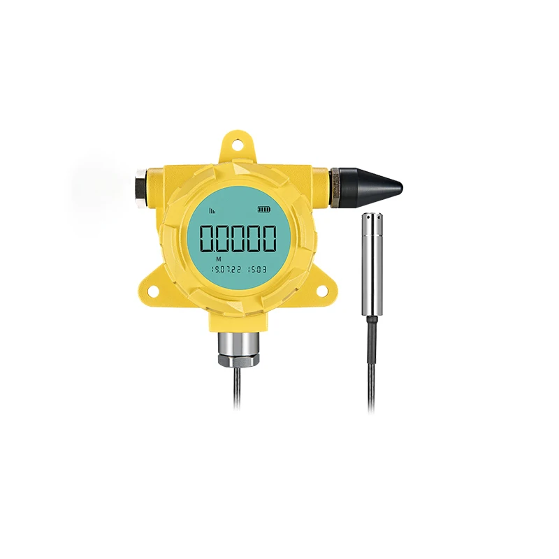 ATEX level transmitter EU868 US915 LoRAWAN 4G oil level sensor remote 0-100m water level monitor wholesale