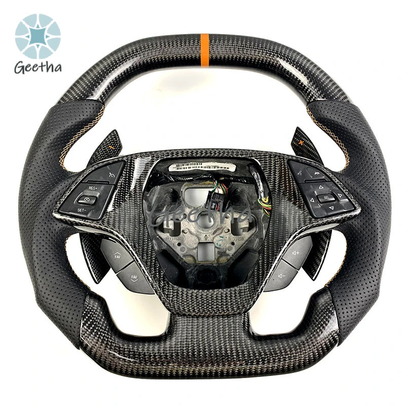 For Carbon Fiber Steering Wheel for Chevrolet Corvette C7 Camaro Modification Upgrade Private Customization