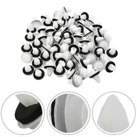 100Pcs Clips For Retaining Door Panel Bumper Clips Interior Fender Screw Rivet/D02 Type+ Pad Car Interior Clip Accessories
