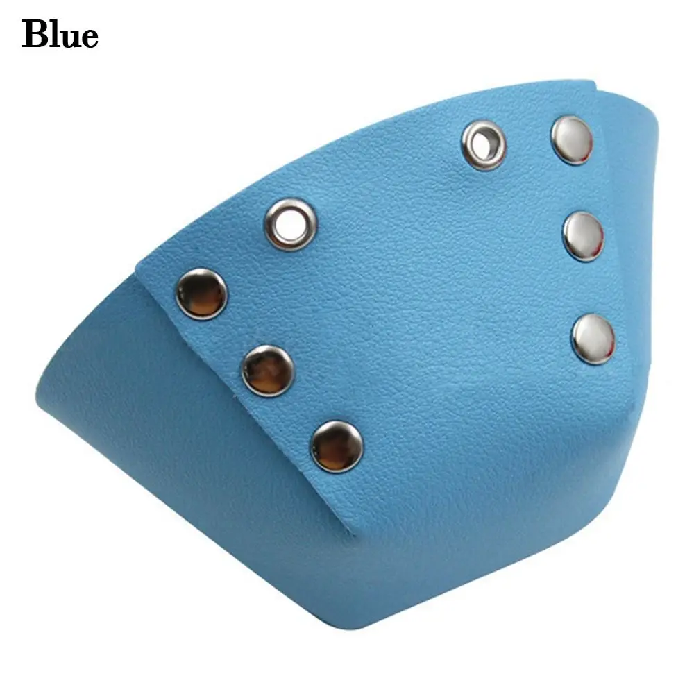 عالية الجودة بولي Leather الجلود الأسطوانة تزلج تو قبعات 5 ألوان 105*50 مللي متر تزلج تو الحرس الأسطوانة التزلج غطاء الأسطوانة سكيت أجزاء