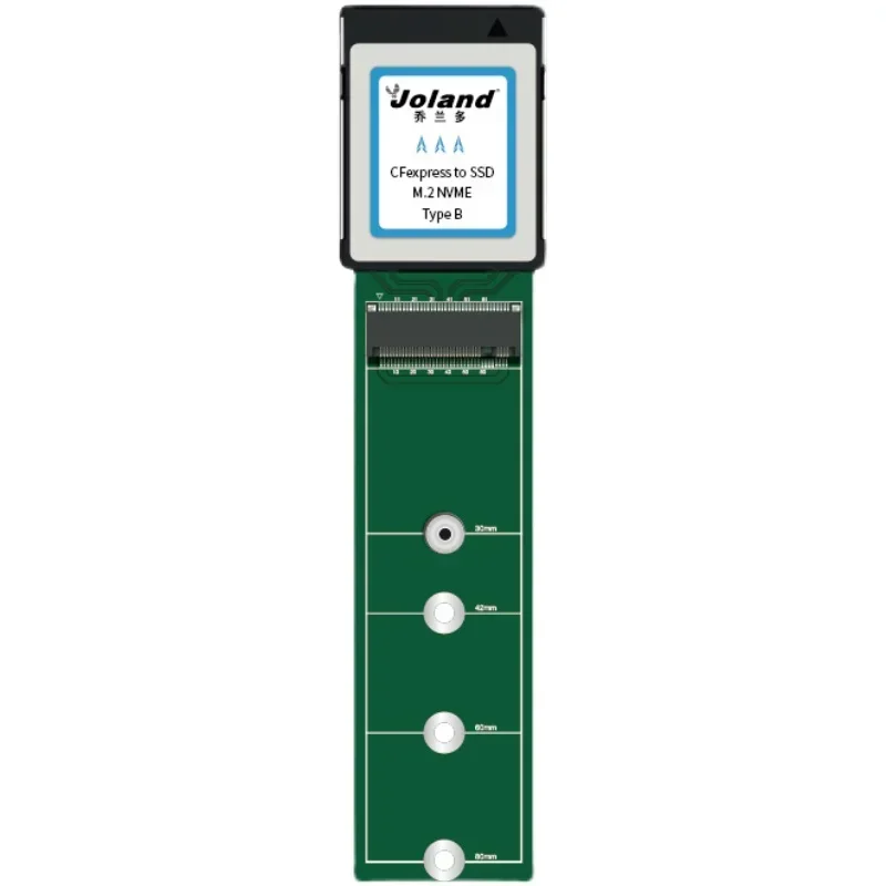 بطاقة توسيع CFexpress إلى M.2 NVMe SSD بطاقة ذاكرة تخزين محول CFe