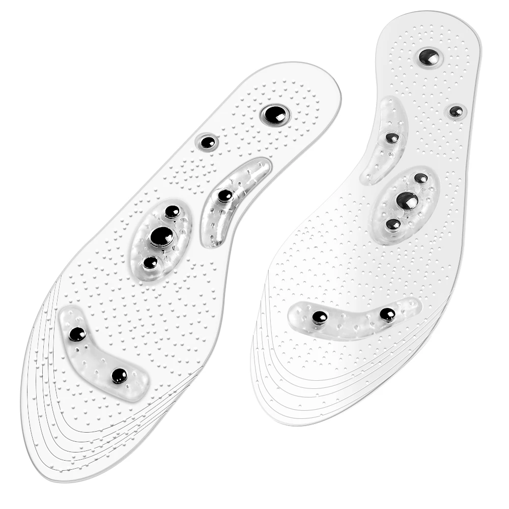 

Massage Insoles Unisex Magnetic Foot Acupressure Enhanced Magnetic Insole Point Therapy Weight Loss Promote Blood Circulation