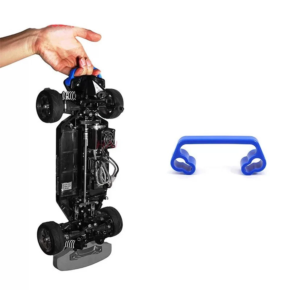 

RC car Silica Gel Chassis Handle Rear Bumper for Tamiya TT-02 1/10 RC Car Upgrade Parts Accessories