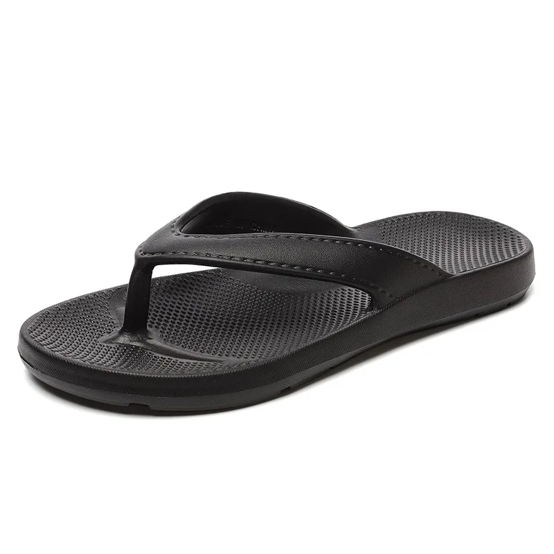 

Flip-Flops For Men Summer Anti-Skid Breathable Home Outdoor Comfortable Slippers Daily Casual Regular Canvas Strap Flip-Flops