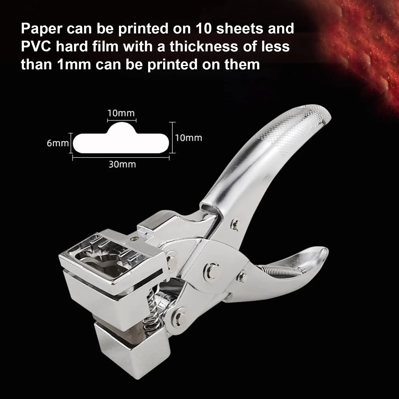 T Slot Shape Hole Punch, Steel Handheld Hanger Airplane Hole Punch Manual Butterfly T-Hook Clamp Pliers Cutter Id Punching Plast