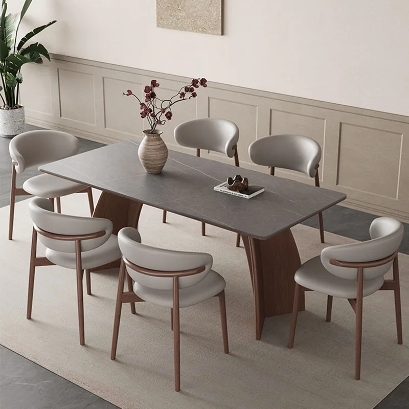 Furniture Sets Living Room Chairs Cafe Table Dining Modern Tables Home Dinning Luxury Kitchen Table Basse Center Restaurant