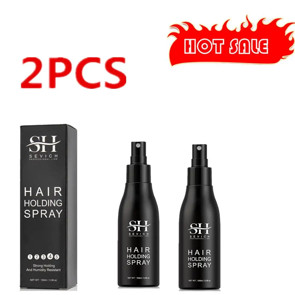 2PCS Hair Hold Spray For Men Hair Building Fiber Applicator Hair Fixing Spray Hair Hold Spray Water Salon Hair Styling Product