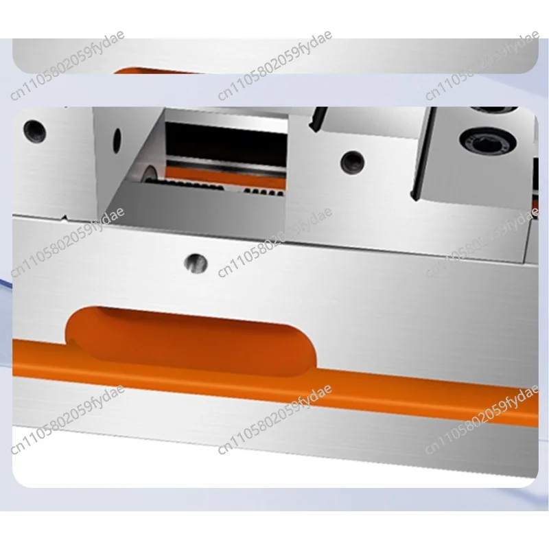Precision four-axis five-axis self-centering vice turntable fixture quick-change jaw numerical control flat-mouth