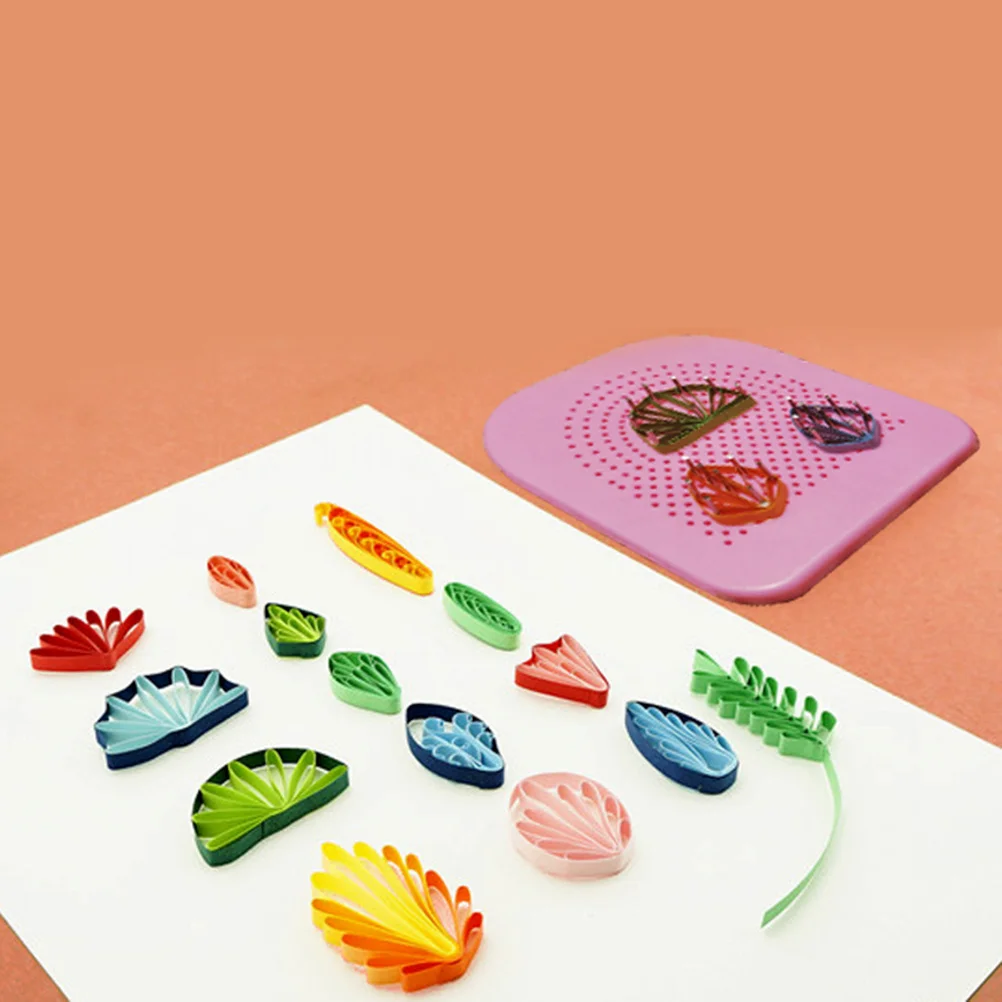Disque d'enroulement créatif, matériel artisanal fait à la main, outil de grille de Quiller en plastique pour décorations en papier, 20 pièces