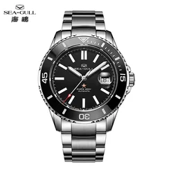 2023 Seagull Ceramic Bezel 44mm Luxury Sport Watch 20ATM Water Resistant ST2130 Automatic Mens Dive Watch Reloj Hombre 1201