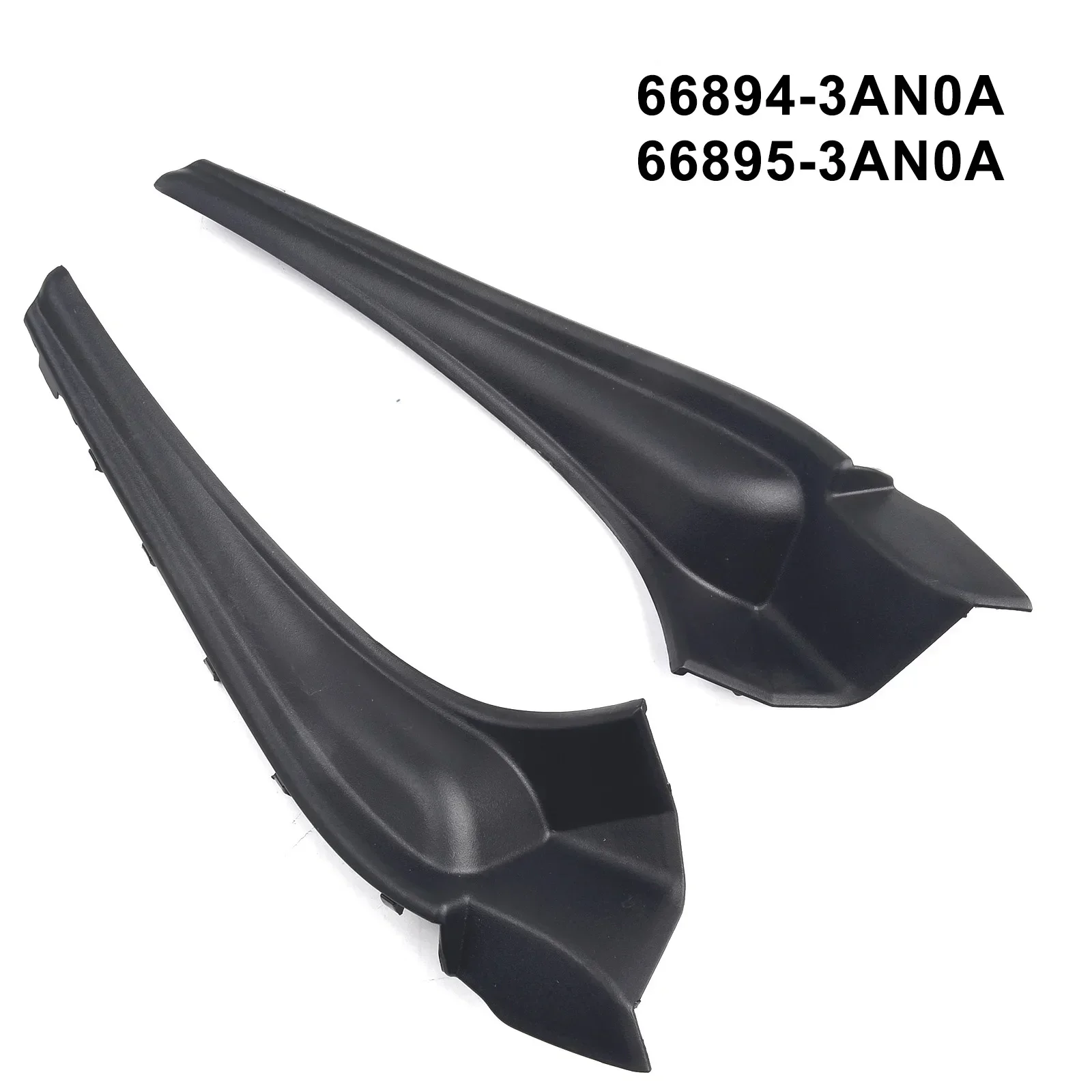 New High Quality Front Windshield Wiper Cowl Cover 66894-3AN0A Black Car Accessories For Nissan Versa Sedan 12-18