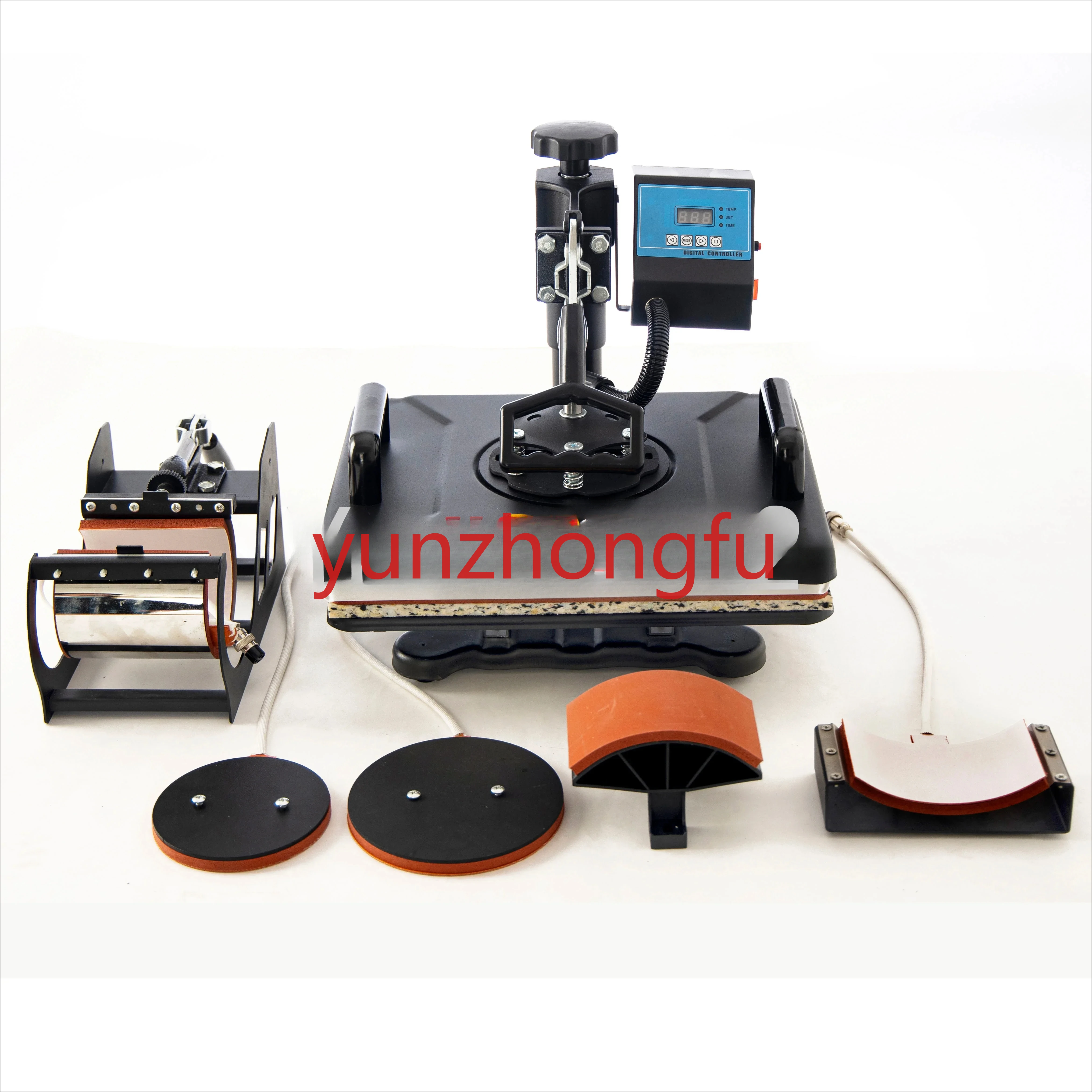 Function combination machine/5-in-1 shaking head pressing machine Heat transfer machine Small heat transfer machine