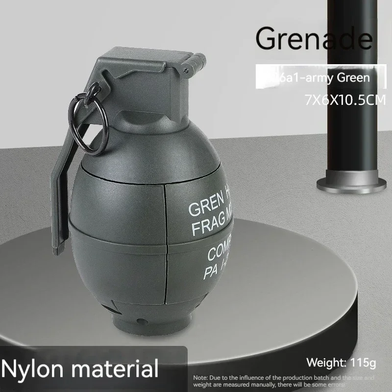 Lanceur de bombe à eau en nylon pour enfants, jouet de grenade, rafale, réutilisation, simulation, Cs, extérieur, 6mm-8mm, M26a2, M18