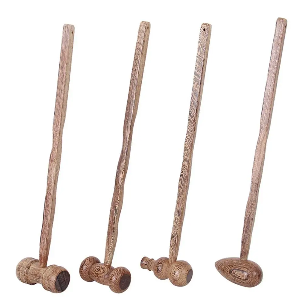

Wing Wood Wooden Massager Stick Relax Meridian Clap Board Back Massage Hammer Knock Back Neck Waist