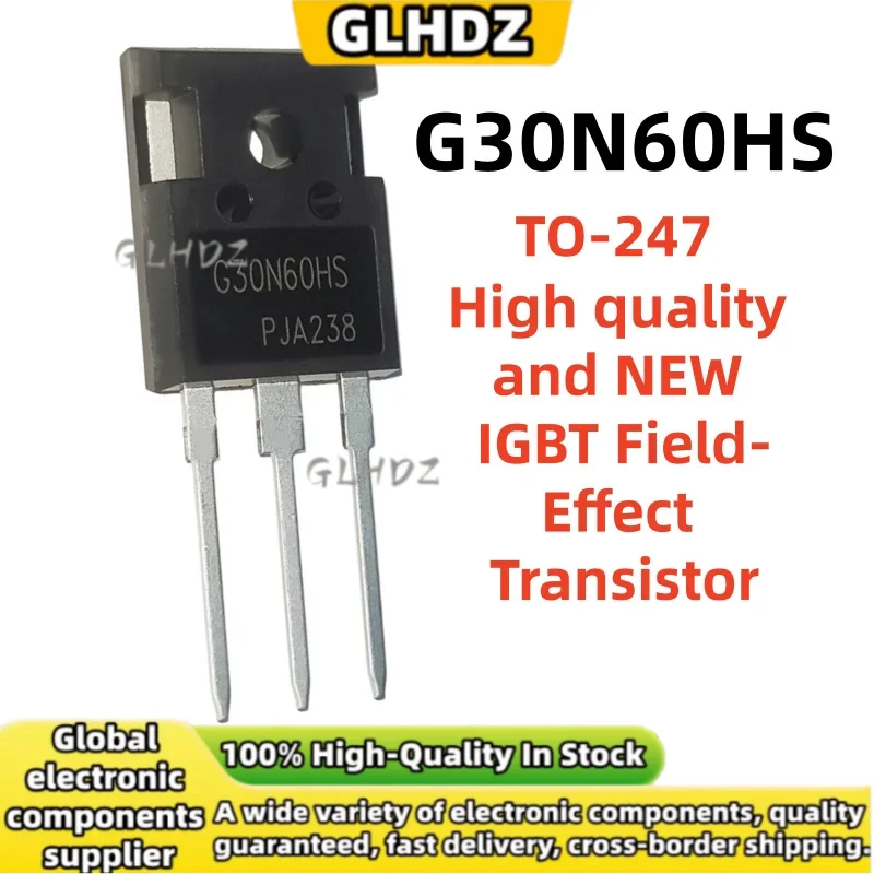 High quality 5-20UNITS/LOT SGW30N60HS G30N60HS TO-247 IGBT Field-Effect Transistor