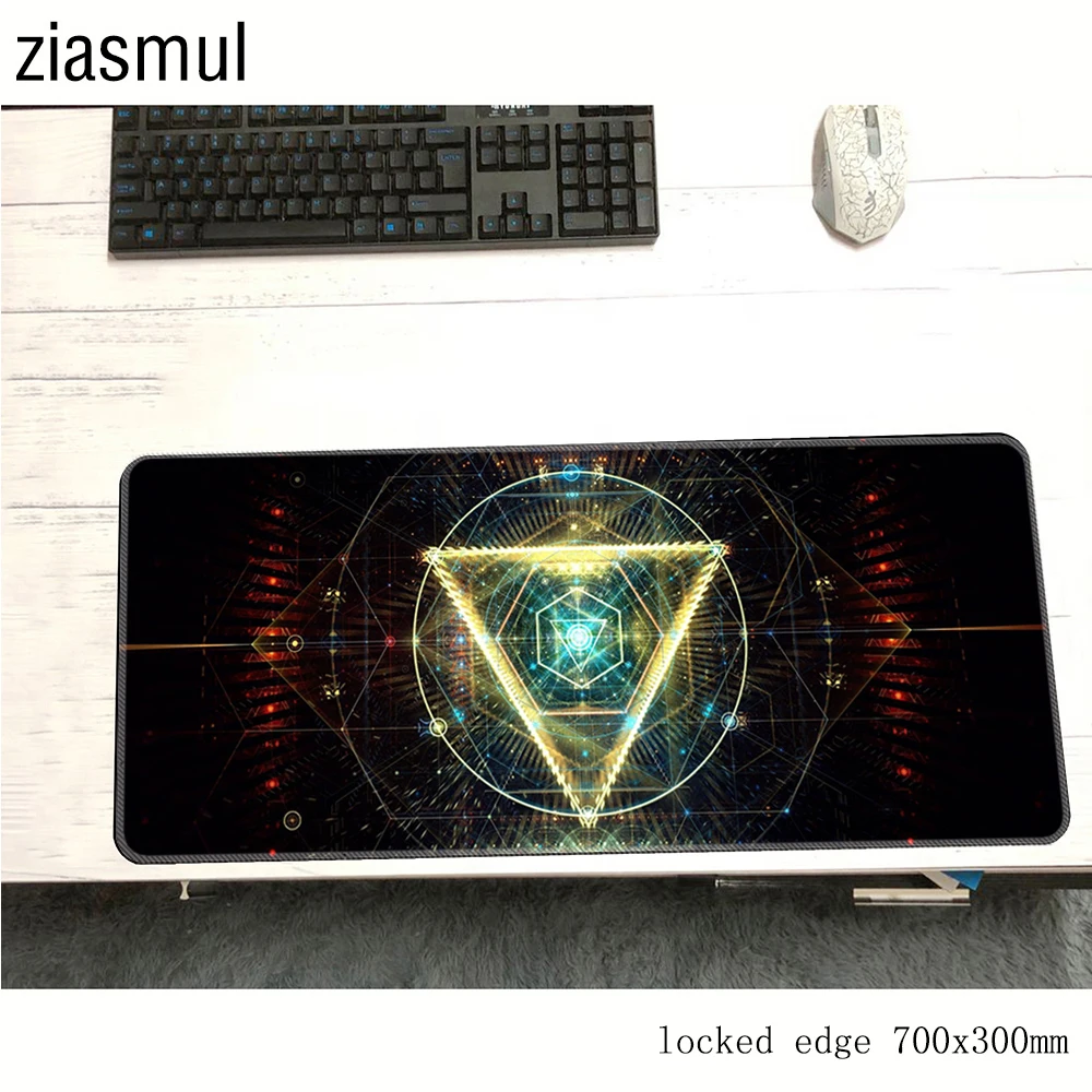 Triangle padmouse New arrival accessory 900x400x2mm mouse pad gaming enterprise esports rubber mats keyboard mouse mat gamer