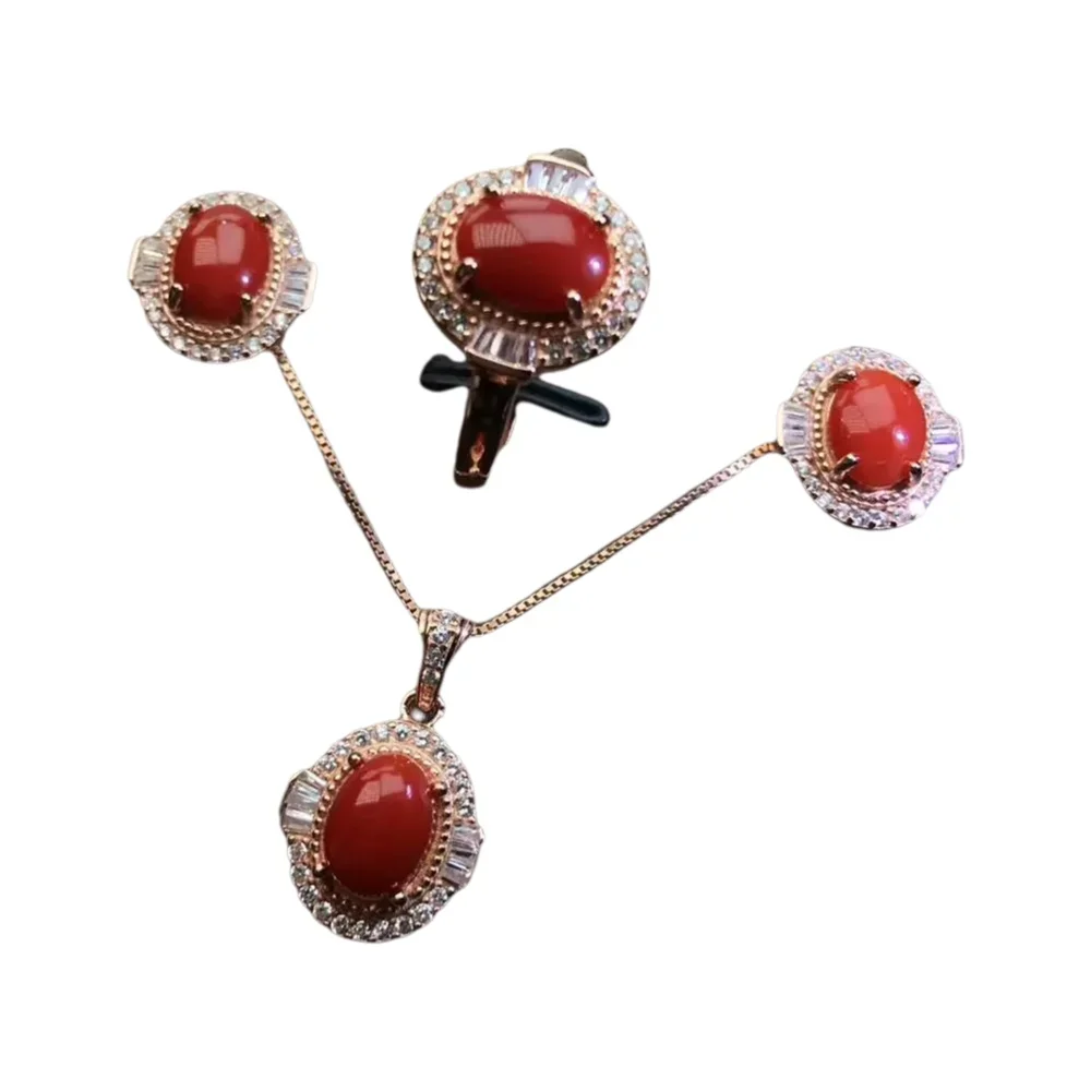

Серьги-кольца из стерлингового серебра с инкрустацией