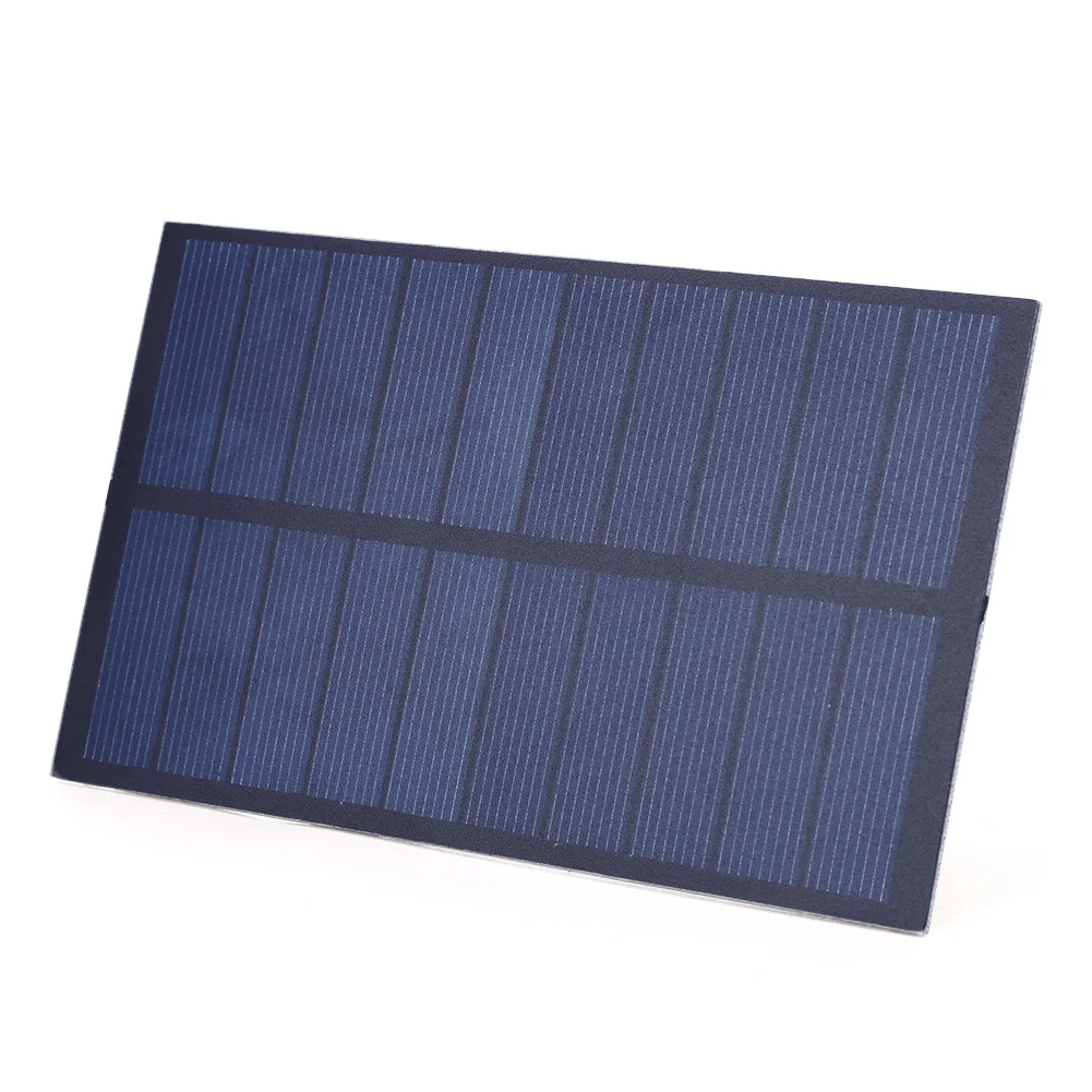 15 واط 5 فولت أحادية البلورية لوحة طاقة شمسية شاحن بطارية أحادية السيليكون تهمة مجموعة اللوحة الشمسية للتخييم RV في الهواء الطلق #4