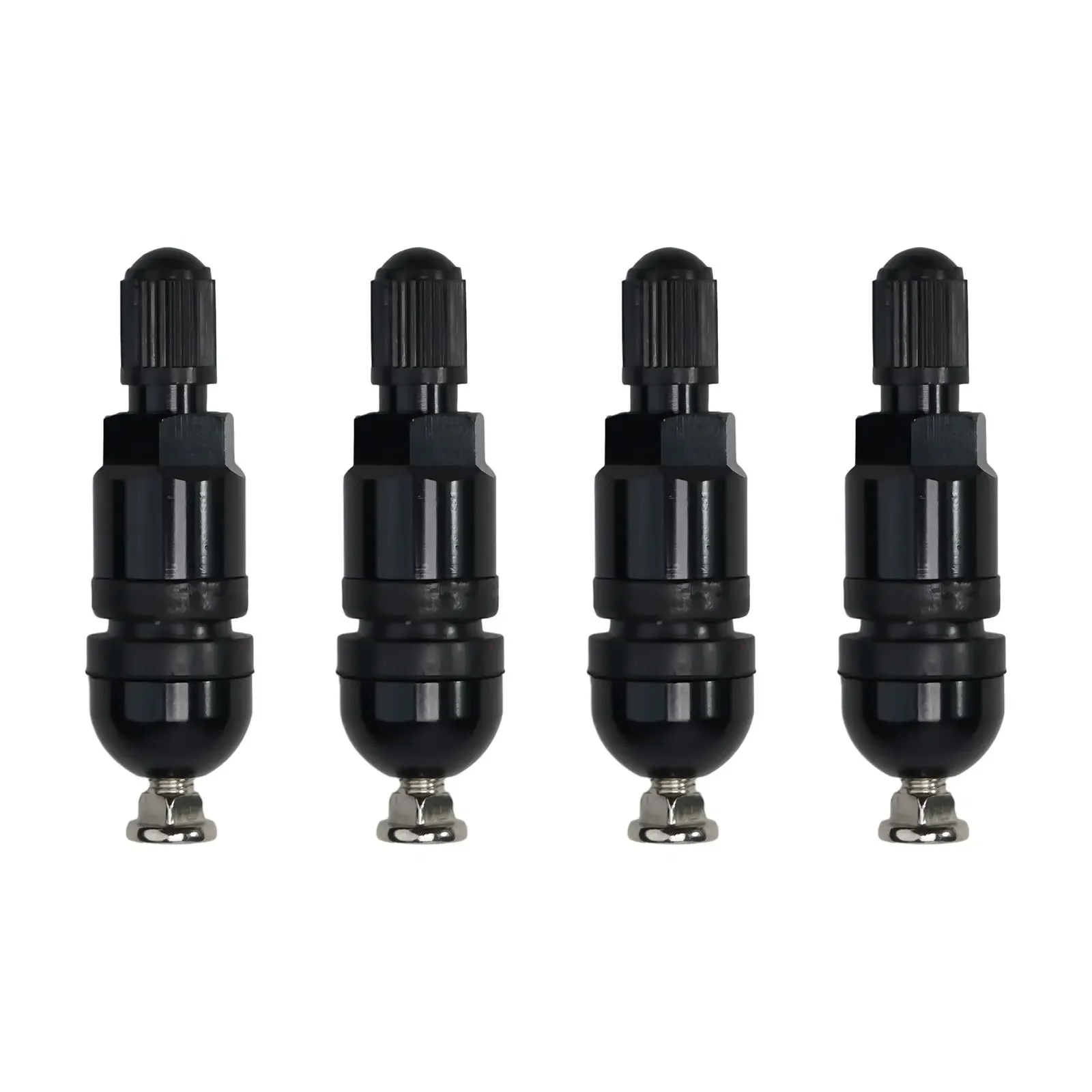 Repair Kit Pressure Monitor Car Repair Tool 4pcs Front Metal Rear Right Sensor Tire Valve Stem Sensible Brand New