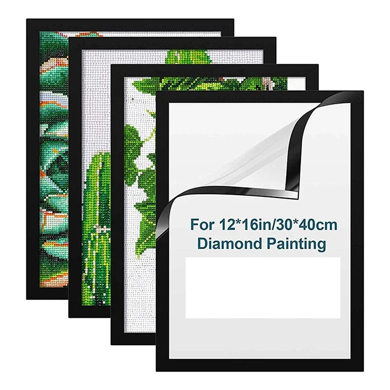 

Magnetic Photo Frame for Diamond Painting, Art, Office, Display Accessories, 30x40cm