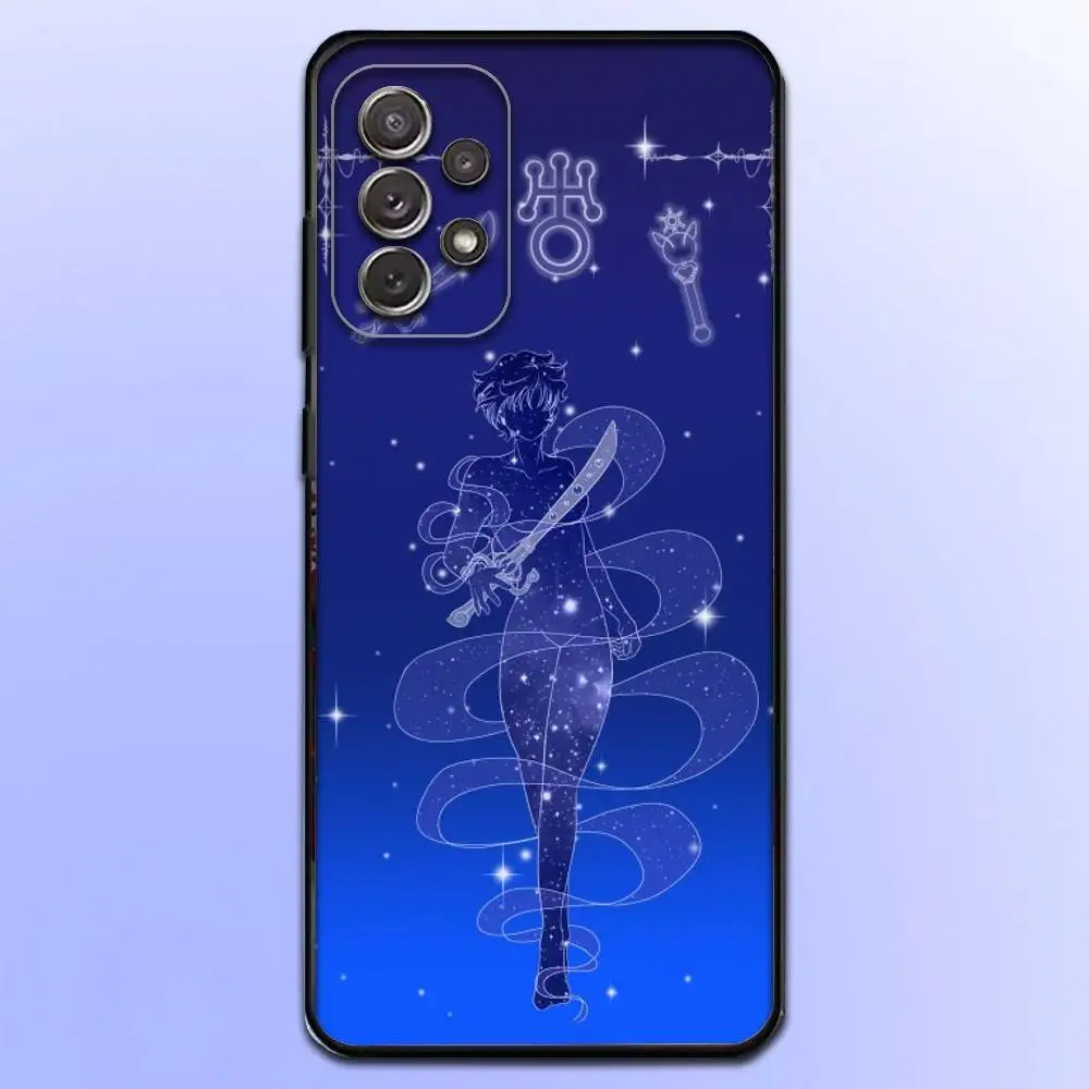 حافظة هاتف S-Sailor Tarot لهاتف سامسونج S25، S24، S21، S22، S23، S30، Ultra، S20، Plus، Fe، Lite، Note، 10,9,5G غطاء أسود #6