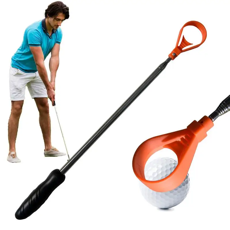 

Golf Ball Collector Telescopic Golf Ball Catcher Portable Golf Retriever Tool Golf Ball Accessories For Water And Bushes