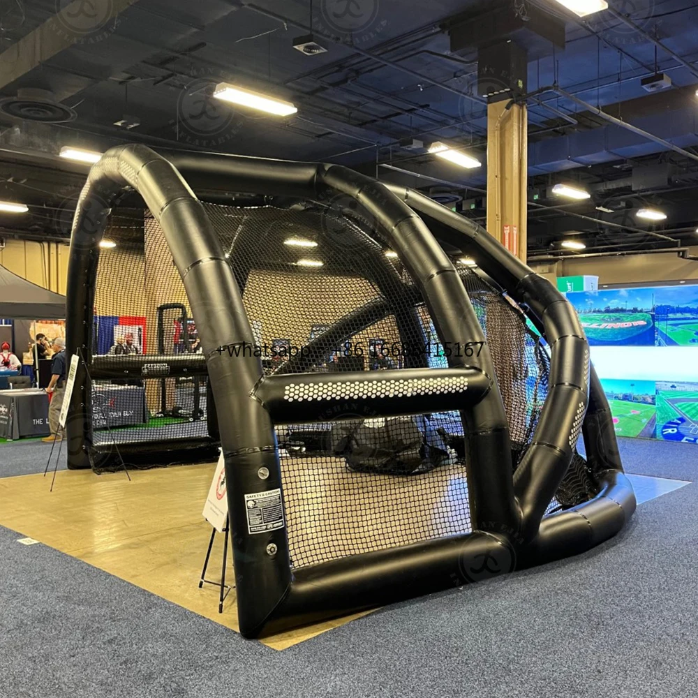 

New Design Outdoor Sport Game Inflatable Batting Cage Game For Sale