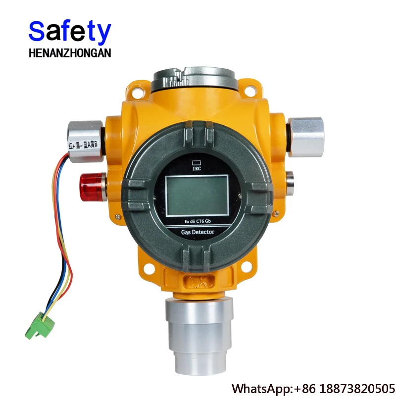 wall mounted refrigerant gas leak detector fixed o3 ozone gas sensor detector