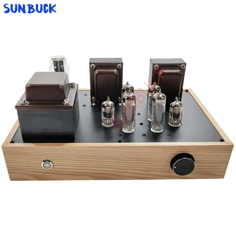 SUNBUCK Dynaco 12AX7 push-pull 6P14 EL84 Tube Amplifier 5Z4P rectifier 2 stereo 10W Push-pull Vacuum Tube Amplifier 