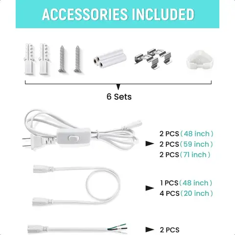 10 best sales एलईडी दुकान प्रकाश - №10