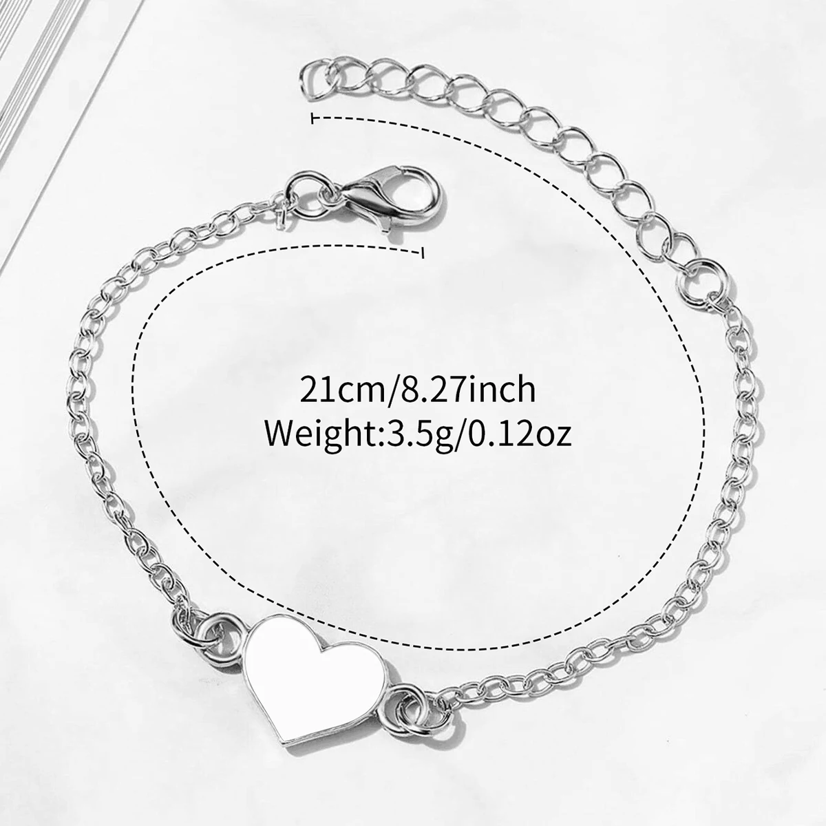4PCS/Set Women\'s Watch Fashion Hollow-out Dial Quartz Watches Leather Band Wristwatches Heart Bracelets Set(Without Box)