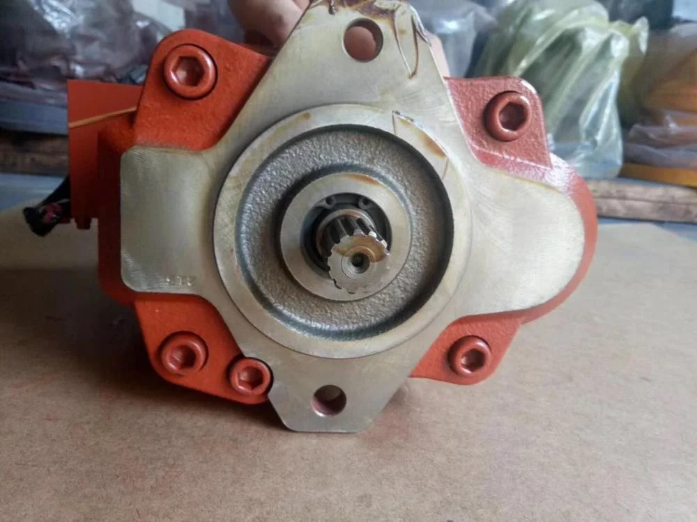 VIO55 excavator spare parts PSVD2-17E hydraulic main pump with two solenoid valve