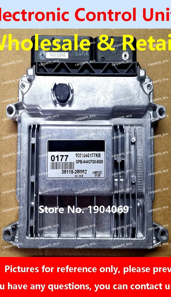 

K03 39101-26AB1 ECU K21 39111-26BE0 0411 39115-2B452 For Hyundai Elantra KIA Car Engine Computer Board/M7.9.8 0177 39115-2B062