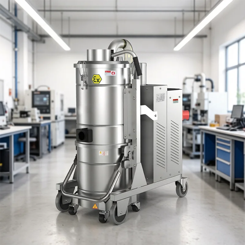 

Explosion-Proof Vacuum Cleaner Centralized Dust Collection for Paint Chemical Plant Workshop Hazardous Environment Cleaning