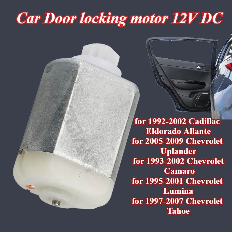 

AZGIANT FCG280-201L02D210219 car Door locking motor 12V DC for Cadillac Eldorado Allante Chevrolet Uplander Camaro Lumina Tahoe