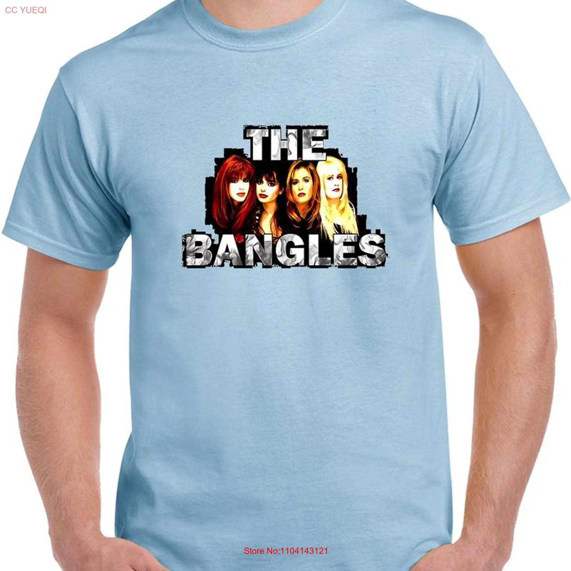 Retro The Bangles T Shirt long or short sleeves