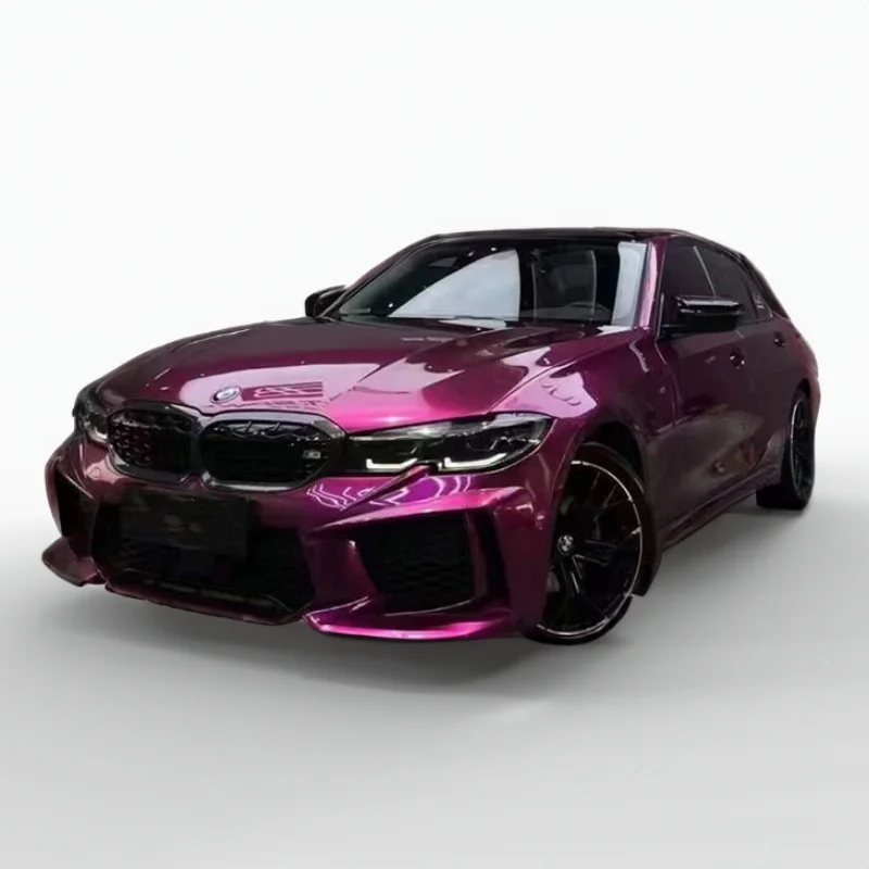 자동차 랩핑 매트 펄 화이트 글로시 레인보우 미러 카멜레온 크롬 자동차 비닐 랩핑 스티커