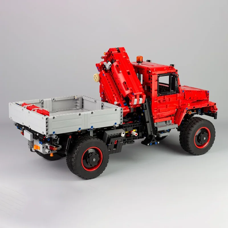 

2697 шт. MOC модель E внедорожный грузовик технические строительные блоки архитектура сборка творческая идея детский рождественский подарок игрушка на день рождения